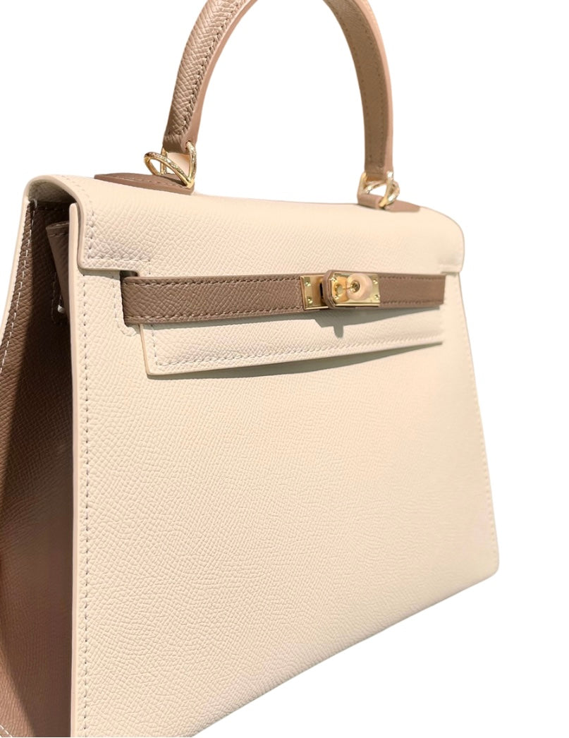 CANDY BICOLORE BEIGE ET TAUPE